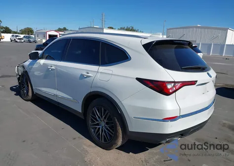 2023 Acura Mdx Advance Package z USA, uszkodzony, nr VIN 5J8YE1H86PL013530